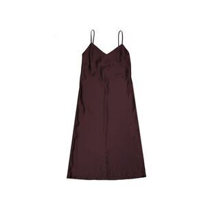 BLANCA VITA Purple Silk Casual Women's Dress